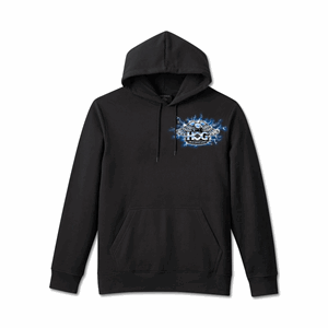 ELECTRIC EAGLE H.O.G. PULLOVER FLEECE HOODIE