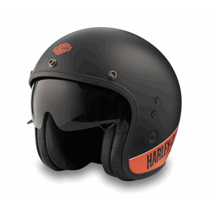 H-D VICTORY X14 SUN SHIELD 3/4 HELMET-ECE,