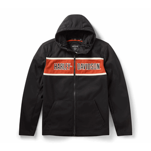 MEN'S H-D TRENTON DEFLECTOR 2.0 HOODED RIDING FLEECE
