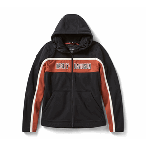 WOMEN'S H-D TRENTON DEFLECTOR 2.0 HOODED RIDING FLEECE