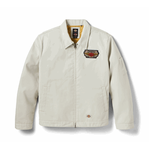 DICKIES X H-D QUILTED LINED EISENHOWER JACKET - BONE