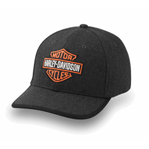 BAR & SHIELD WOOL STRAPBACK CAP