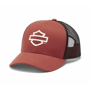 HARLEY-DAVIDSON® TRUCKER CAP DARK RED