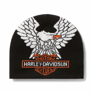 H-D EAGLE STRIKE REVERSIBLE BEANIE