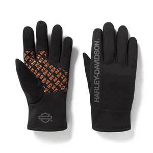MEN'S H-D TECH FLEECE GLOVES, BLACK