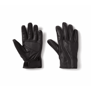 H-D WATERPROOF LEATHER RIDING GLOVES, WOMENS