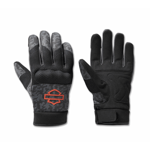 MEN'S DYNA KNIT MESH GLOVES - CAMO - BLACKENED PEARL