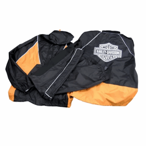 HARLEY-DAVIDSON MEN'S CANAL STREET RAIN SUIT, RAINWEAR BLACK