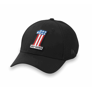 #1 LOGO FITTED 39THIRTY CAP - HARLEY BLACK