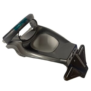 TAIL SECTION, CENTER, BLACK-CHROME XB9S 03-04