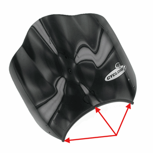 TRIM WINDSCREEN, PRE-CUT TO 12 IN.