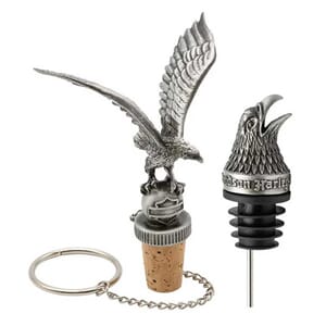 HARLEY-DAVIDSON® EAGLE BOTTLE OPENER & STOPPER POURER SET