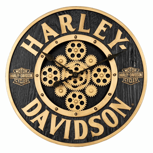HARLEY-DAVIDSON GEAR CLOCK