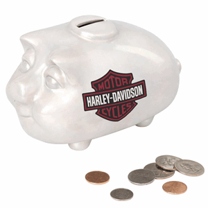 BAR & SHIELD MINI HOG BANK