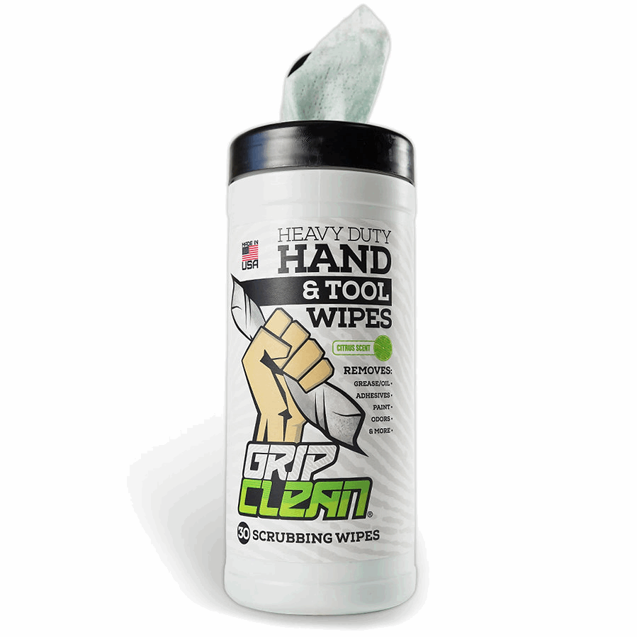GRIP CLEAN HAND WIPES 30 - LAZY BOYZ AS