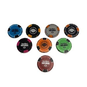 Lazy Boyz & Harley-Davidson Oslo Poker Chip