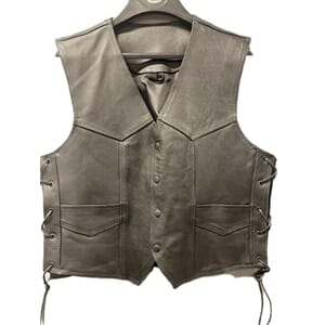 Vest med trykk-knapper - S