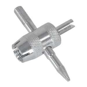4-WAY INNER TUBE VALVE CLEANING TOOL