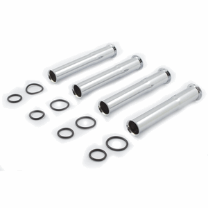 LOWER PUSHROD COVER KIT. L79-84. CHROME