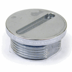 XL OIL FILL & CLUTCH ADJ. PLUG, SLOTTED