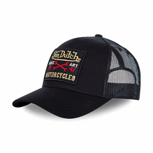 VON DUTCH BASEBALL CAP BLACK