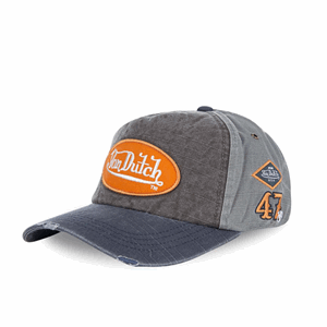 VON DUTCH JACK BASEBALL CAP ORANGE LOGO