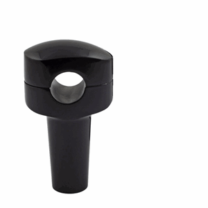 WIDOW RISER SET. 3" RISE. BLACK