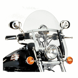 NC LOW BOY HEAVY DUTY WINDSHIELD - LIGHT GRAY