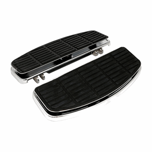 TRADITIONAL SHAPED FLOORBOARDS. CHROME