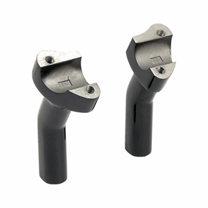 OEM STYLE PULLBACK RISERS, NO TOP CLAMP. 4.5" RISE.