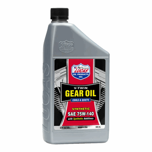 LUCAS, V-TWIN GEAR OIL 75W-140. SYNTHETIC (1L)