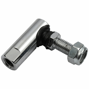 SHIFTER ROD END, 5/16-24. CHROME 86-99 SOFTAIL