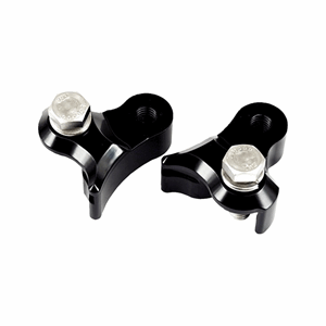 PINGEL, REAR DRESSER LOWERING KIT. BLACK, 02-24 FLT/TOURING