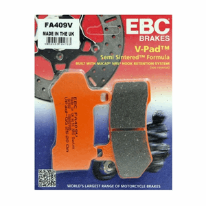 EBC, BRAKE PADS. V-PAD SEMI SINTERED COPPER