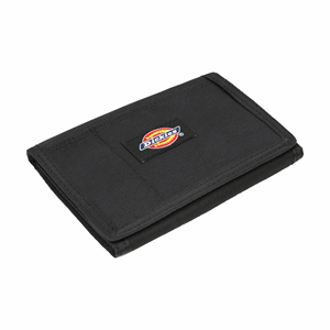 DICKIES KENTWOOD WALLET BLACK 13 X 10CM