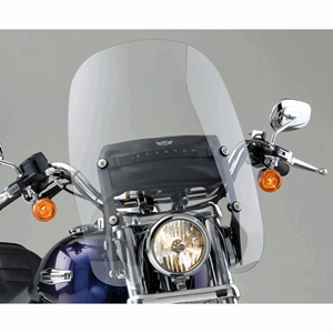 NC Spartan Quick Release Windshield - Clear, 18.50 high