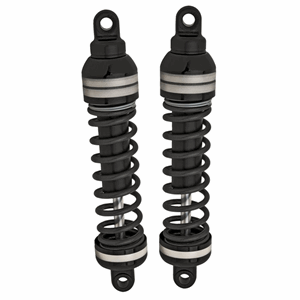 PS, MODEL 944 SHOCKS. 12.5". HEAVY DUTY. BLACK 09-24 TOURING