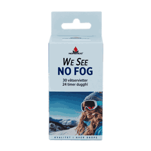 WE SEE NO FOG - ANTI DUGG SERVIETTER