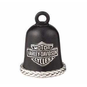 RB BRASS BRAIDED LOGO BELL-BLK
