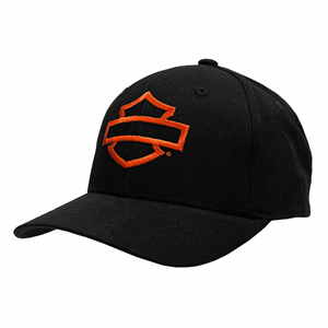LAZY BOYZ H-D MEN'S B&S ADJUSTABLE SNAPBACK BASEBALL CAP