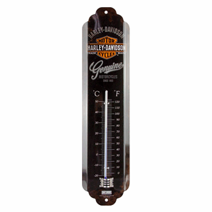 Nostalgic-Harley-Davidson - Genuine Logo, Thermometer