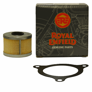 HIMALAYAN GENUINE OIL FILTER ELEMENT WITH SEAL.
