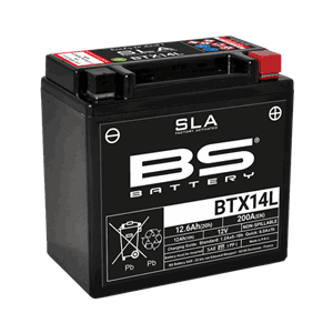 BS BATTERY BTX14L (FA) SLA 200CCA