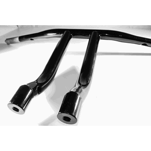 Westcoast-Tbars POWDERCOAT BLACK 16 inch