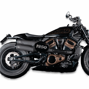 MCJ Adj. Exhaust Black RH1250S21-Up